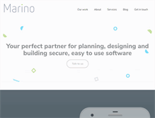Tablet Screenshot of marinosoftware.com